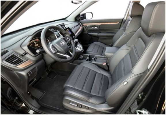 Салон Honda CR-V сделан с заботой о комфорте водителя и пассажиров